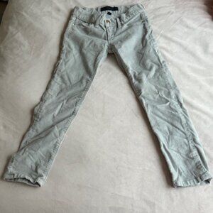 Juicy Couture Girls Corduroy Pants – Gray Skinny Fit – Size 6